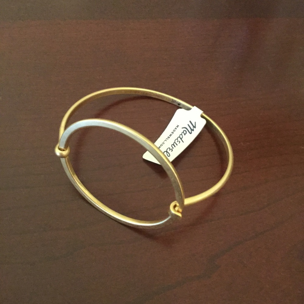 NWT Madewell Luster Circle Cuff Bracelet